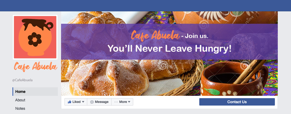 Facebook header
